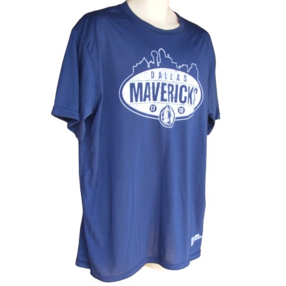 DALLAS MAVERICKS Tee, XL, Special Edition vs Orlando Magic, Blue, Short Sleeve - Picture 3 of 7